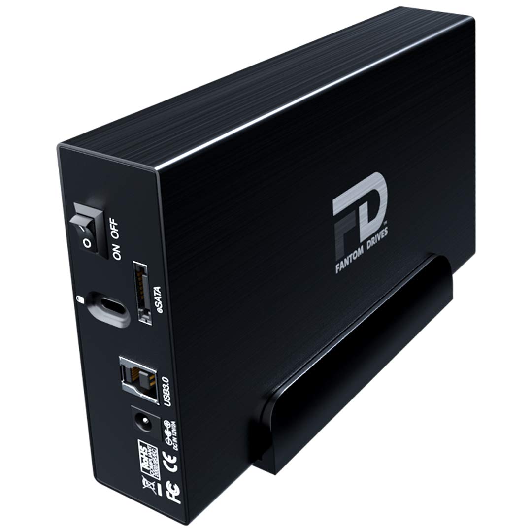 Fantom Drives Professional 8TB 7200RPM USB3.0/eSATA Aluminum external Hard Drive
