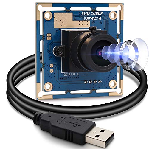 Camera SVPRO: SVPRO 1080P USB Camera 2.8mm Lens – Front View