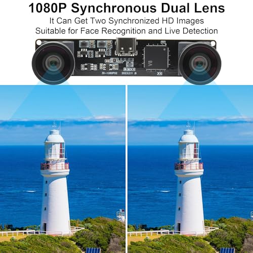 Camera Webcam: MMlove USB Stereo Camera 1080p 60fps – In Use