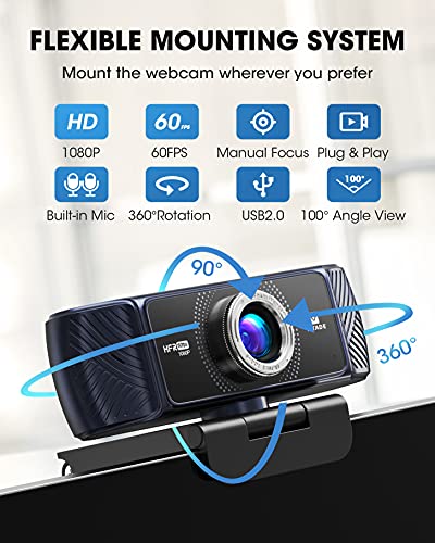 VITADE Webcam 1080p 60fps: High-End Streaming Camera with – In Use