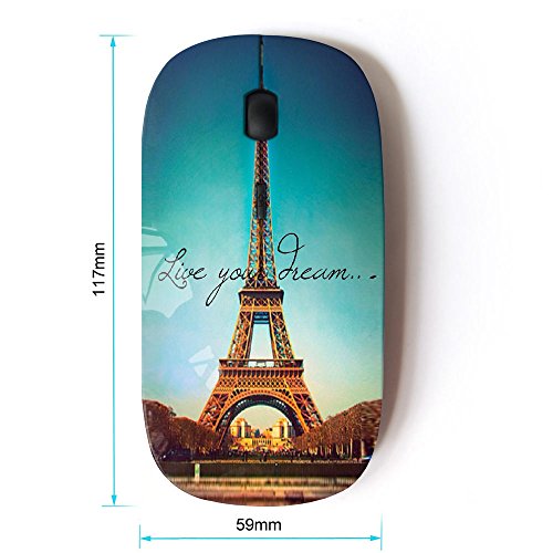 Graphic4You Live: Ergonomic Wireless Mouse with Nano – Side View