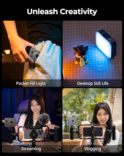 SMALLRIG Vibe P96 Pro Led Video Light – Back View