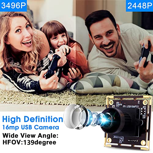 ELP 16MP Wide Angle USB Camera Module with 170degree – Packaging