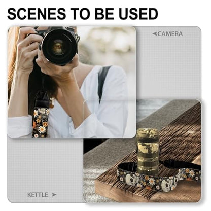 Kathyboom Skull Daisy Camera Straps for Photographers Quick – In Use