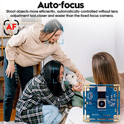 ELP 8MP USB Camera: Autofocus 4K PC Raspberry Pi Mini UVC – In Use