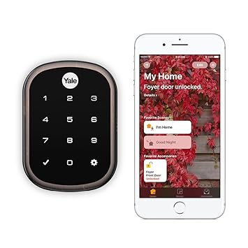 Yale Security Assure Lock SL with iM1 - HomeKit Enabled Lock and Unlock with Siri - Oil Rubbed Bronze (YRD256iM10BP)