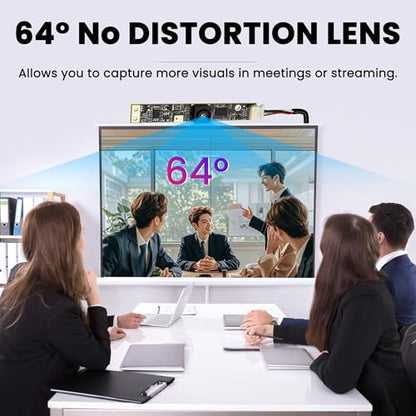 ELP 8MP USB Camera Module: 4K PC Camera with Microphone – In Use