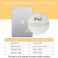 BENTOBEN iPad Air 2 Case, iPad 6th/5th Generation Case, iPad 9.7 2018/2017 Case, iPad Pro 9.7 Case, Glow in The Dark 3 in 1 Shockproof Kickstand Protective Girls Women Boys Men Tablet Cover, Nebula