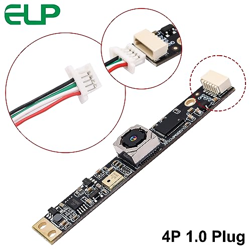 8MP Auto Focus USB Camera: High-End 4K Resolution with – Side View