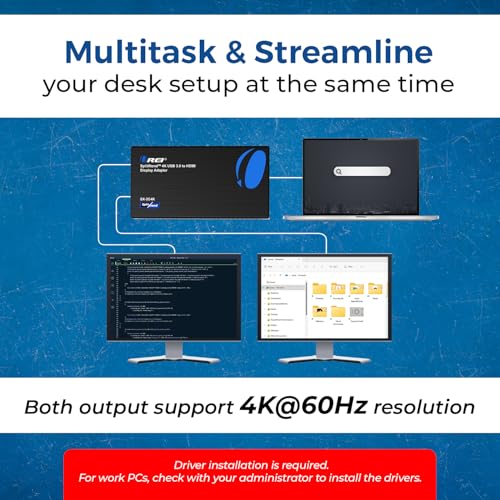 Display Monitor: OREI SplitExtend 4K HDMI Splitter Extended – Side View