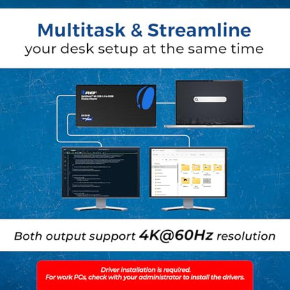 Display Monitor: OREI SplitExtend 4K HDMI Splitter Extended – Side View