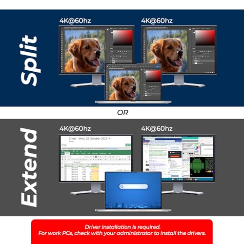 Display Monitor: OREI SplitExtend 4K HDMI Splitter Extended – Close-up Detail