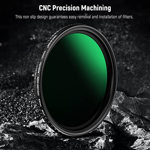 NEEWER 62mm Variable ND Filter ND3-ND1000 – Feature Highlight