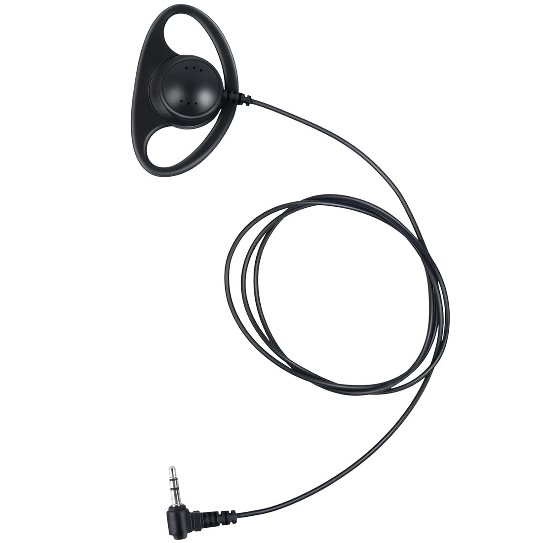 Pdflie D Shape Listen Only Earpiece 3.5mm Ear Piece Headset for Motorola Speaker Mic (1)