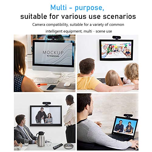 Webcam 2021: 2021 Upgraded Webcam with Dual Microphone – Packaging