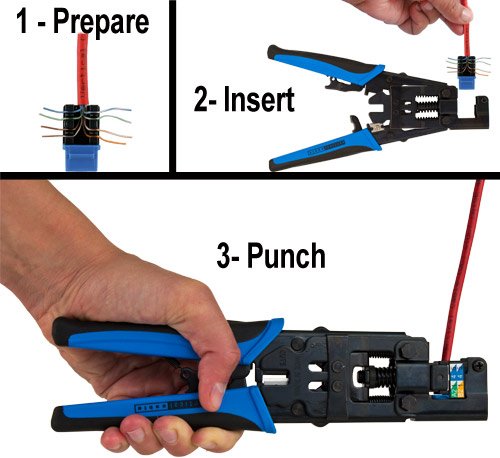 CAT6 RJ45: V-Max Series Keystone Jack White Color 50 Pack – Close-up Detail