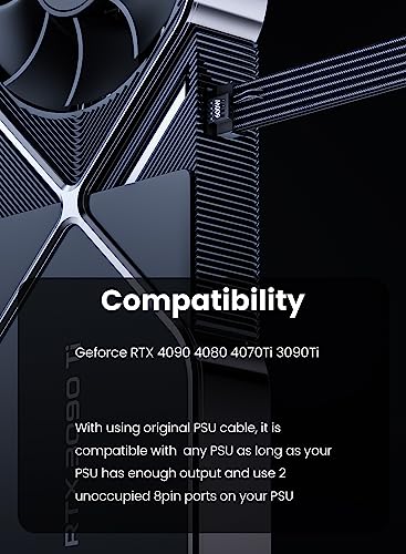 PCIe Fasgear: Fasgear 16 Pin GPU Cable Adapter PCIe 5.0 – Close-up Detail