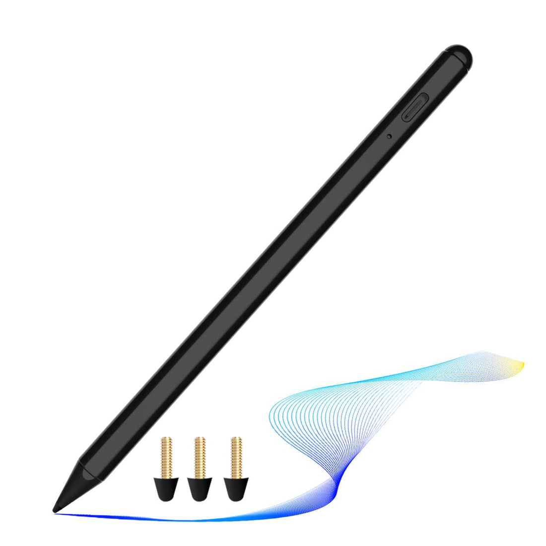 Stylus Pencil for Apple Ipad Pen – Ipad Stylus Pencil for Ipad 9th 10th 8th 7th 6th Generation Palm Rejection for 2018-2023 Apple iPad Pro 12.9-11 Inch Ipad Air 5th 4th 3th Mini 6th 5th Gen Black