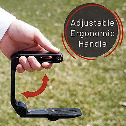 GENS Handheld Camera Stabilizer Grip – In Use
