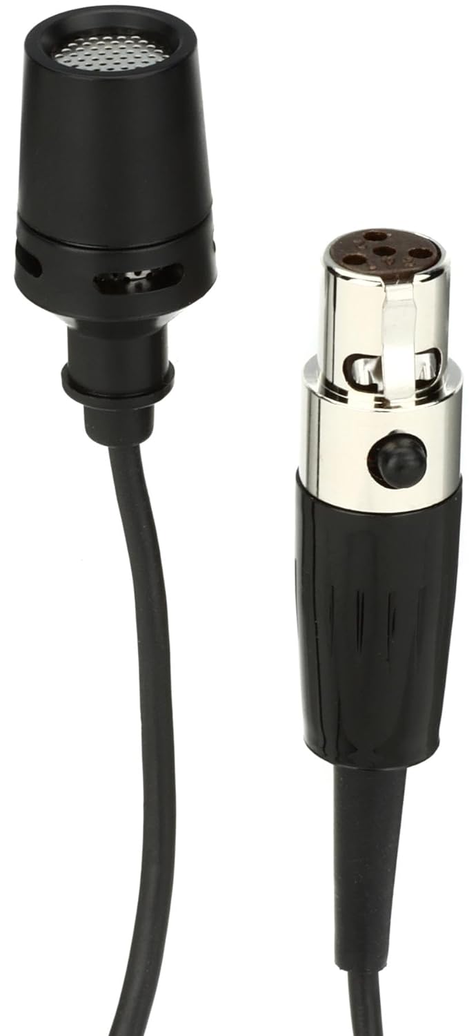 Shure CVL Centraverse Clip-On Lavalier Condenser Microphone-Black