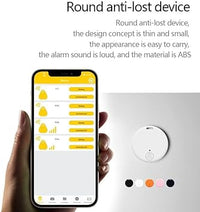 Mini Item Finder, Dog GPS Tracking Device, No Monthly Fee App Locator, 2024 Upgraded Portable Bluetooth Intelligent Anti-Lost Device for Luggages/Kid/Pet Bluetooth Alarms (1Pack, Blue)