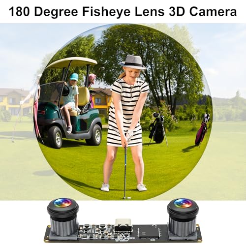 IFWATER 3D Stereo USB Camera: 1080p 60fps High-Speed Webcam – In Use