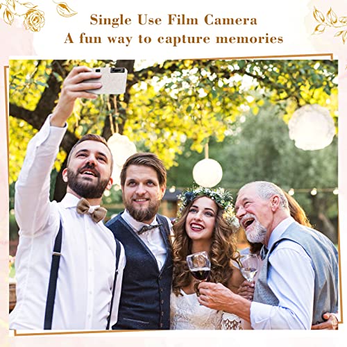 Zhengmy 10 Pack Disposable Camera Bulk for Wedding – Back View