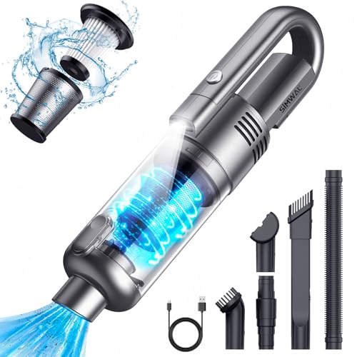Vacuum Handheld: 9500PA Powerful Suction Portable – Front View