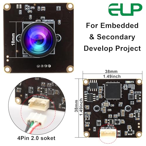 ELP 260fps USB Camera Module: High-Speed 2MP CMOS OV4689 – Packaging