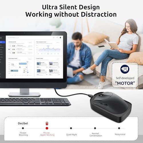 Mouse Infotop: INFOTOP Mouse Jiggler Undetectable Mouse – In Use