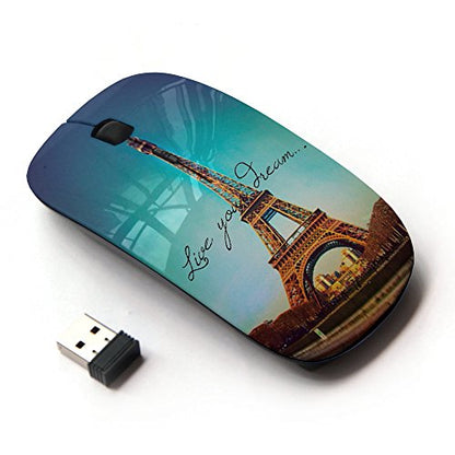 Graphic4You Live: Ergonomic Wireless Mouse with Nano – Front View