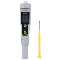 Haofy Pen Type Digital Salinity Meter, Probe Sensor Tester Monitor Measurement Checker, for Water Quality Pond Pool Aquarium Saltwater Seawater Drinking Water