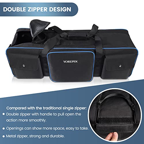 YOREPEK Tripod Carrying Case Bag – Back View