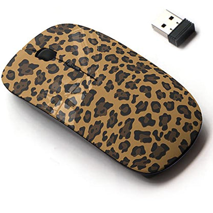 Wireless Mouse: 2.4G Cute Pattern Design – Front View