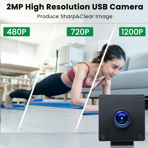 Camera ELP: ELP Global Shutter USB Wide Angle Webcam 1080P – In Use