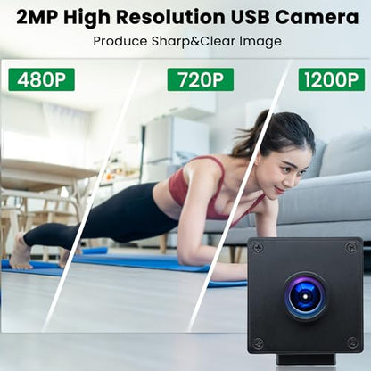 Camera ELP: ELP Global Shutter USB Wide Angle Webcam 1080P – In Use