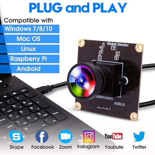 ALPCAM 2MP Global Shutter USB Camera Module – Packaging