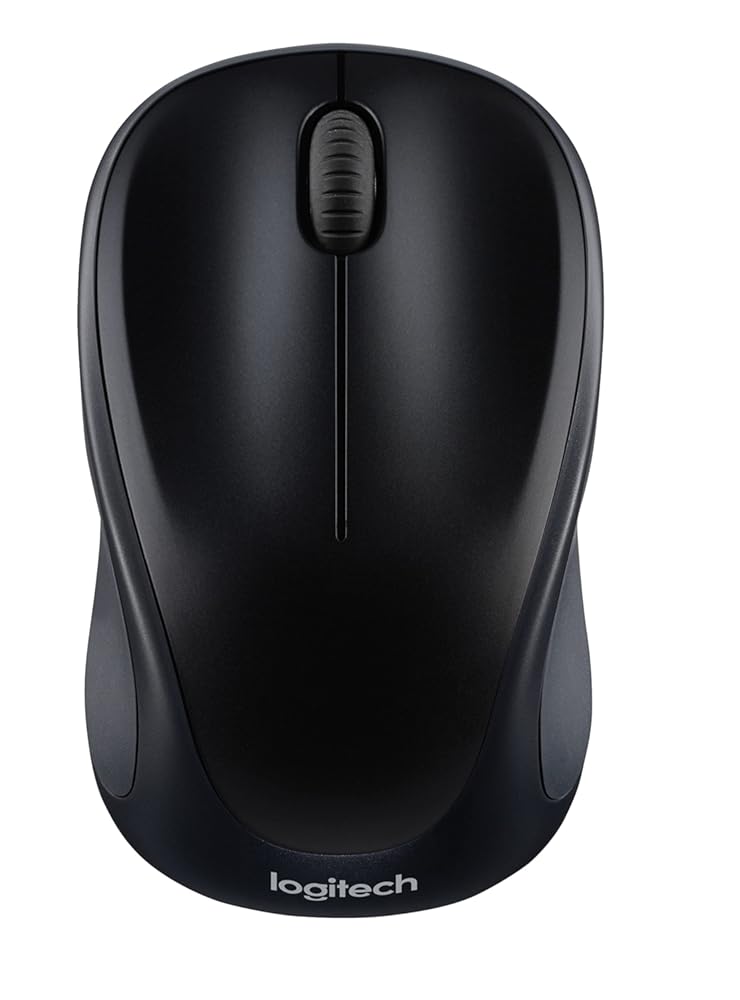 Logitech Wireless Mouse m317 with Unifying Receiver, Black (910-003416)