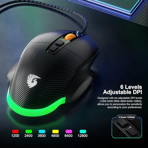 Mouse Chatreey: Chatreey Wireless Gaming Mouse Programmable – In Use