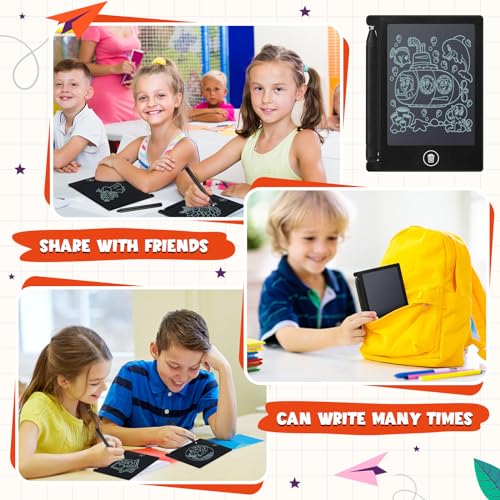 Writing Tablet: Nezyo 16 Pieces 4.5 Inch Mini LCD – Close-up Detail