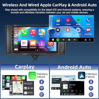 4+64G Android Car Stereo for Mercedes Benz Smart Fortwo – In Use
