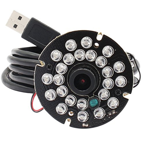 ELP 2.0mp USB Camera Module: ELP USB Camera with Day-Night – Front View