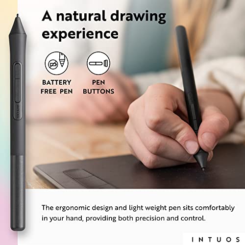 Wacom Intuos Small Bluetooth: Portable Graphics Drawing – In Use