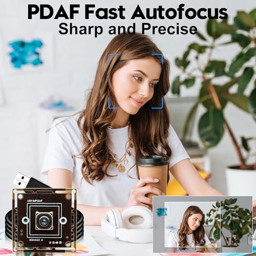IFWATER PDAF USB Camera Module – Side View
