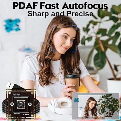 IFWATER PDAF USB Camera Module – Side View
