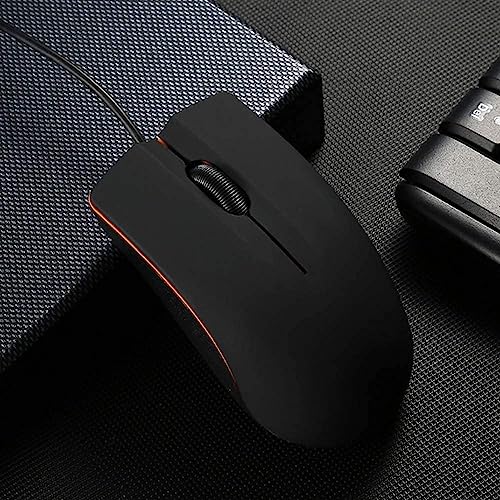 Wired Mouse: Guiheng 10 Pack USB Wired Computer Mouse for – Side View