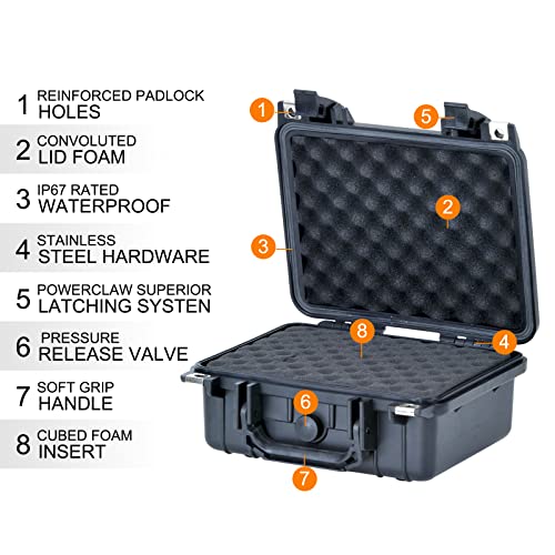 MEIJIA Portable All Weather IP67 Waterproof Protective Case – Packaging
