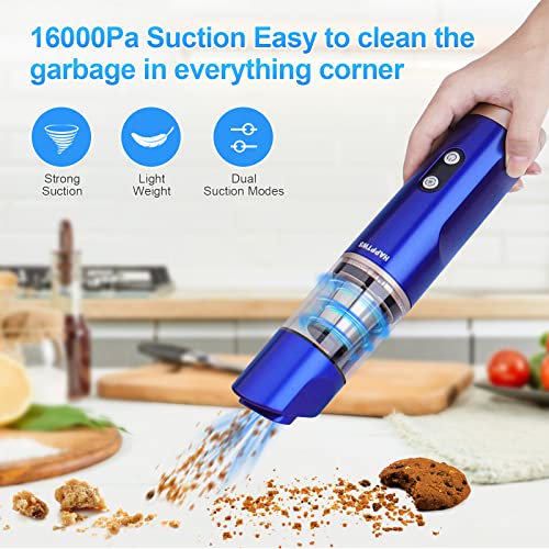 Vacuum Car: HAPPTWS 16000Pa Cordless Handheld Vacuum – Side View