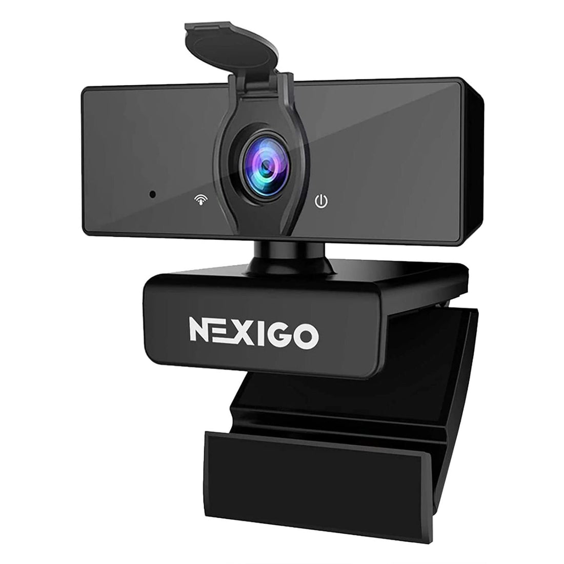 1080P Business Webcam with Dual Microphone & Privacy Cover, 2021 [Upgraded] NexiGo USB FHD Web Computer Camera, Plug and Play, for Zoom/Skype/Teams Online Teaching, Laptop MAC PC Desktop