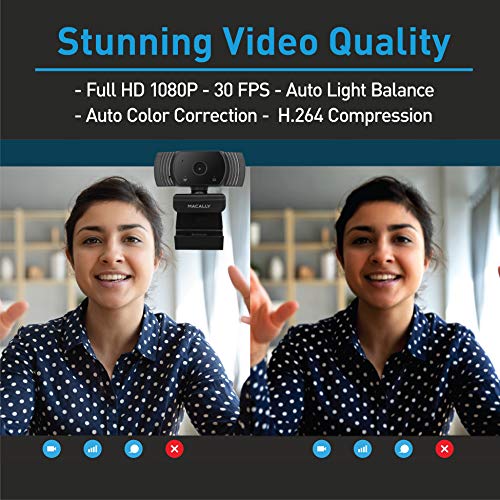 Macally 1080p Webcam: Macally MZOOMCAM 120 degrees – In Use